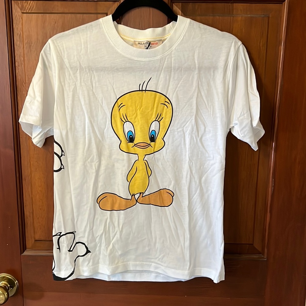 paul and joe sister looney toons tweety tee shirt